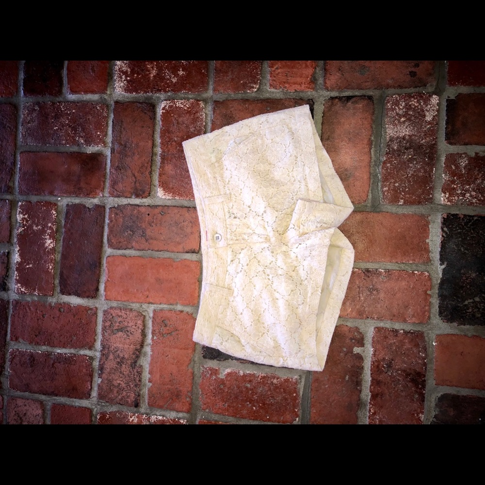 Lace shorts